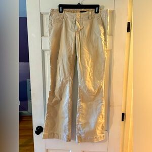American Eagle khaki straight leg pants